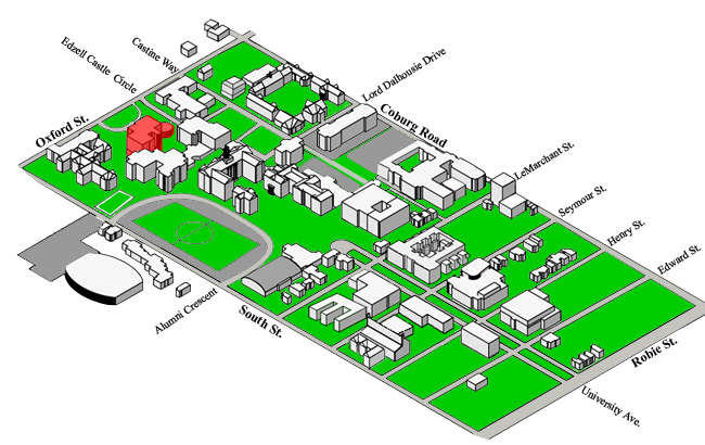 Life Sciences Building (LSB) map